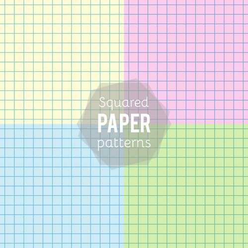 Notepad paper pattern design vector 02