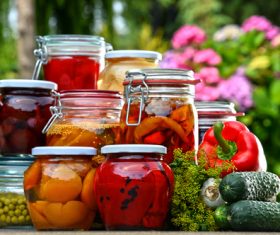 Pickled Canned vegetables Stock Photo 04