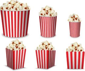 Popcorn illustration vectors 03