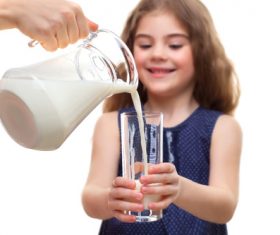 Pour the milk Stock Photo 01
