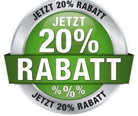 Rabatt jetzt labels vectors 01