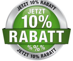 Rabatt jetzt labels vectors 04