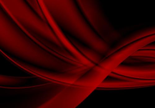 Red vector abstract wave background 03 free download