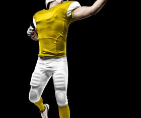 Rugby player Stock Photo 02