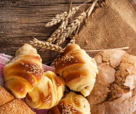 Sesame bread Stock Photo 01