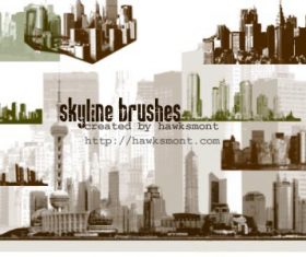 Skylines Photoshop Brushes