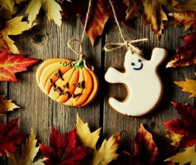 Stock Photo Halloween decorative design of pumpkin 04