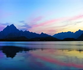 Stock Photo Norwegian Bay Natural Scenery 01