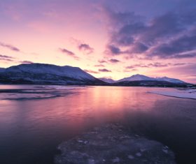 Stock Photo Norwegian Bay Natural Scenery 02