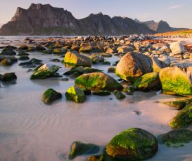 Stock Photo Norwegian Bay Natural Scenery 03