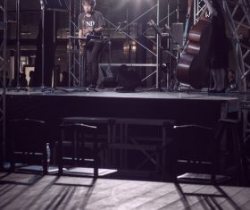 Street jazz performance Stock Photo