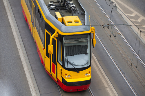 Urban tram Stock Photo 02