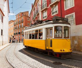 Urban tram Stock Photo 03