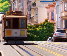 Urban tram Stock Photo 05