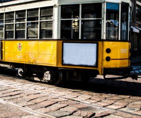 Urban tram Stock Photo 09