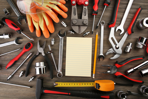 Various repair tools Stock Photo 02