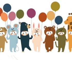 Vector material cartoon animal