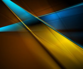blue orange glow stripes background vector