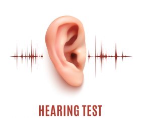 ear background design vector 02