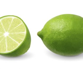 green lemon vector material