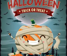 halloween poster template design vectors 01