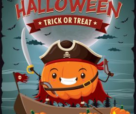 halloween poster template design vectors 07