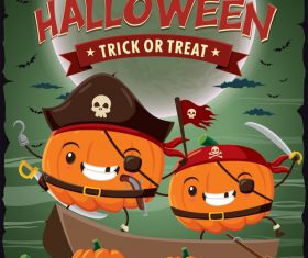 halloween poster template design vectors 08