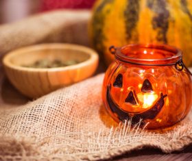 pumpkin lantern Stock Photo