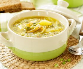 pumpkin soup Stock Photo 01