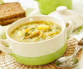 pumpkin soup Stock Photo 04