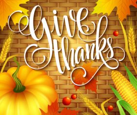 thanksgiving day background design vector 01