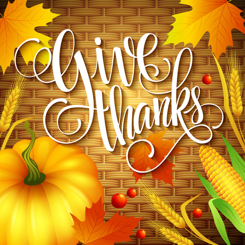 thanksgiving day background design vector 01 free download