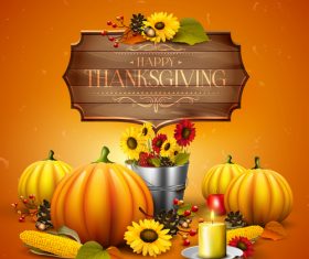 thanksgiving day background design vector 05