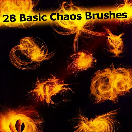 28 Kind Basic Chaos Photoshop Brushes