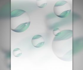 Abstract sphere background vector