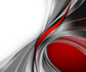 Abstract with black wavy abstract background vector