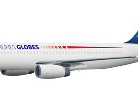 Aircraft ligne template vectors 03