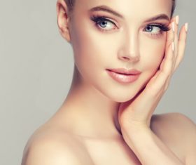 Amazing woman beautiful portrait Stock Photo 03