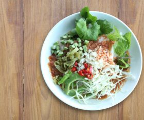 Assorted vegetable sauces Stock Photo 01