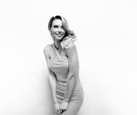 Attractive young model studio shot Stock Photo 05