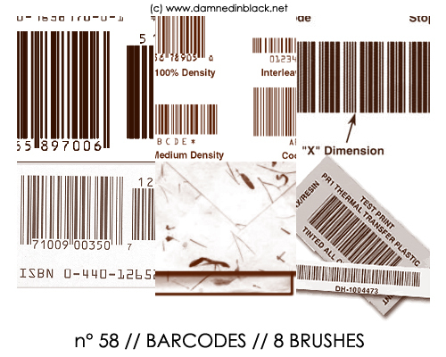 barcode photoshop brushes download