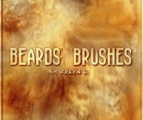 Beards Photoshop Brushes