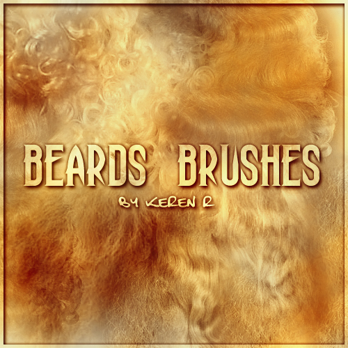 Beards Photoshop Brushes free download