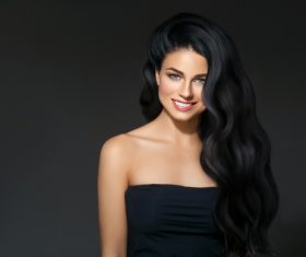 Beautiful brunette beauty model Stock Photo 13