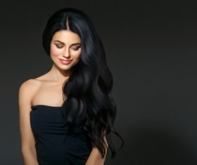 Beautiful brunette beauty model Stock Photo 15