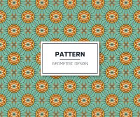 Beige geometric seamless pattern vector 02
