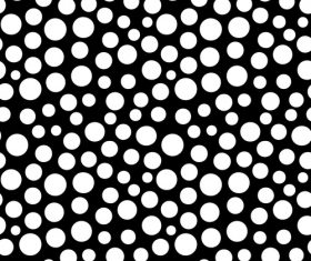 Black with white geometric seamless pattern vector 01