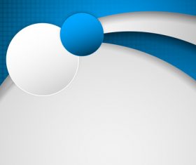 Blue with white paper abstract background vector