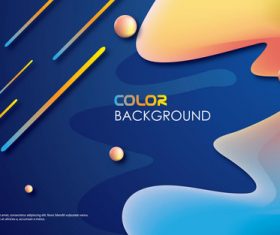 Brilliant colored abstract background vectors 06