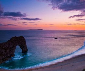 British Elephant Trunk Hill Landscape Stock Photo 02